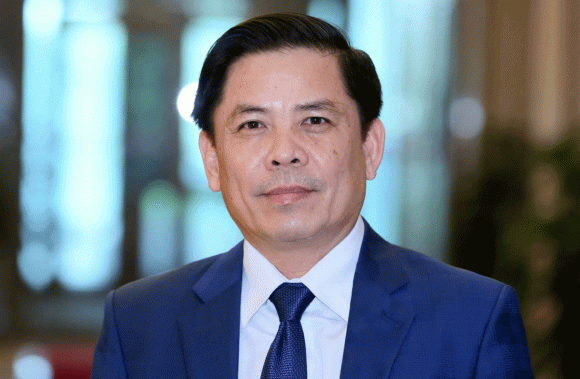 Bộ trưởng Giao thông Vận tải Nguyễn Văn Thể tại kỳ họp Quốc hội tháng 6. Ảnh: Hoàng Phong