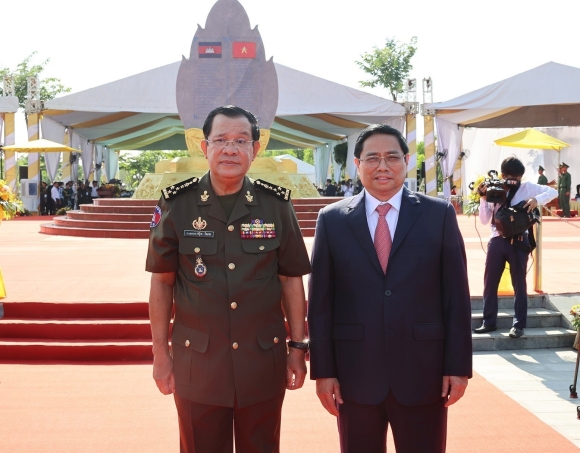 Hun Sen cam on Viet Nam anh 1